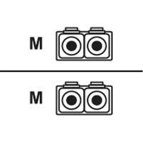 Single Mode Duplex FO Cable LC/LC 1 M, Belkin, Mfr#: F2F802LL-01M